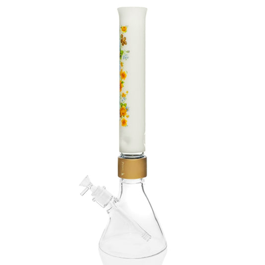 Vintage Floral Beaker Single Stack