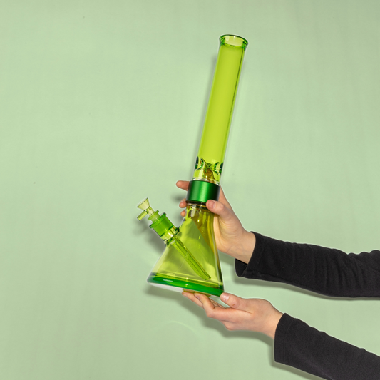 Tall Monochrome Beaker Single Stack