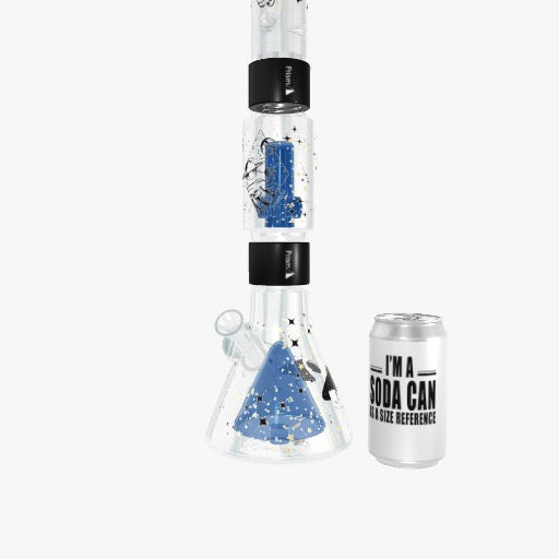 Color Percolated Beaker Double Stack
