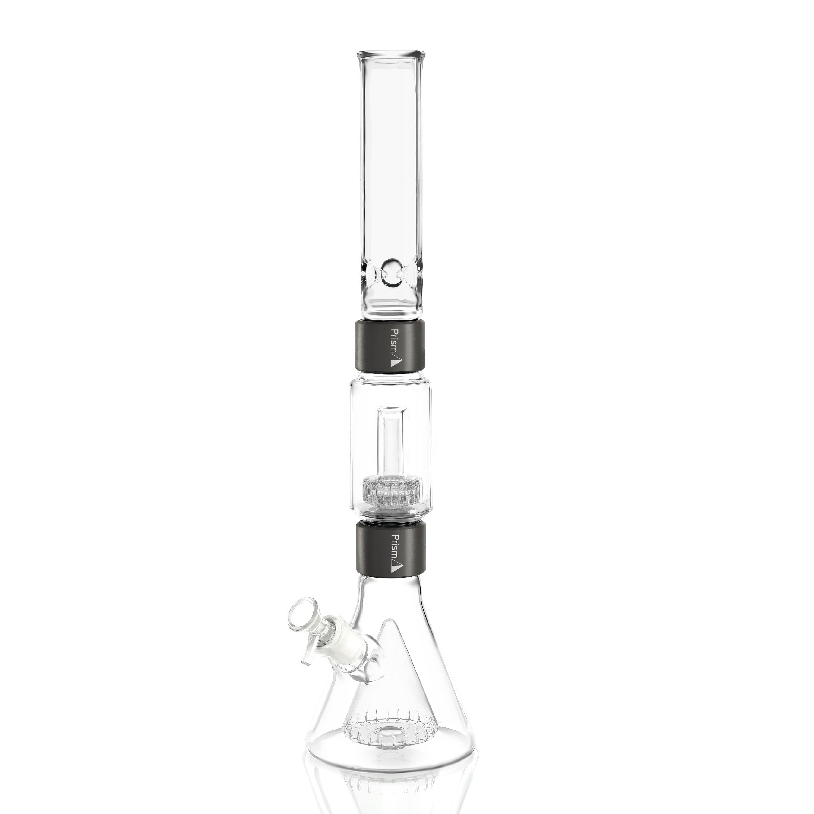 Percolated Beaker Double Stack in black