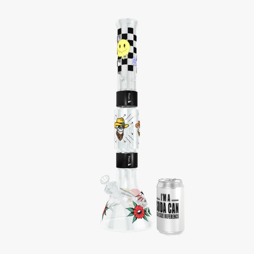 Inked Beaker Double Stack