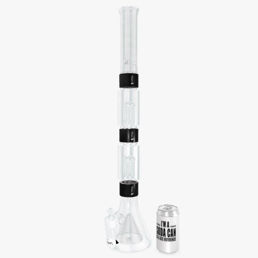 Percolated Beaker Double Stack Clear