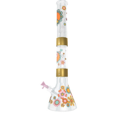 Flower Power Beaker Double Stack