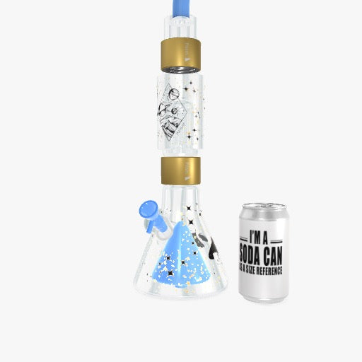 Color Percolated Beaker Double Stack
