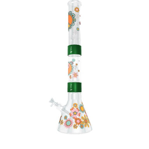 Flower Power Beaker Double Stack