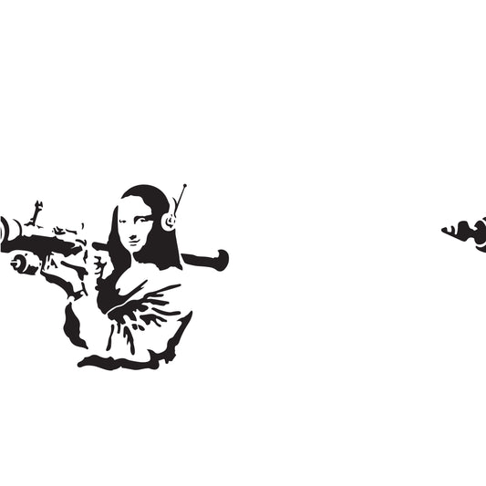 Big Honeycomb Base Banksy Decal