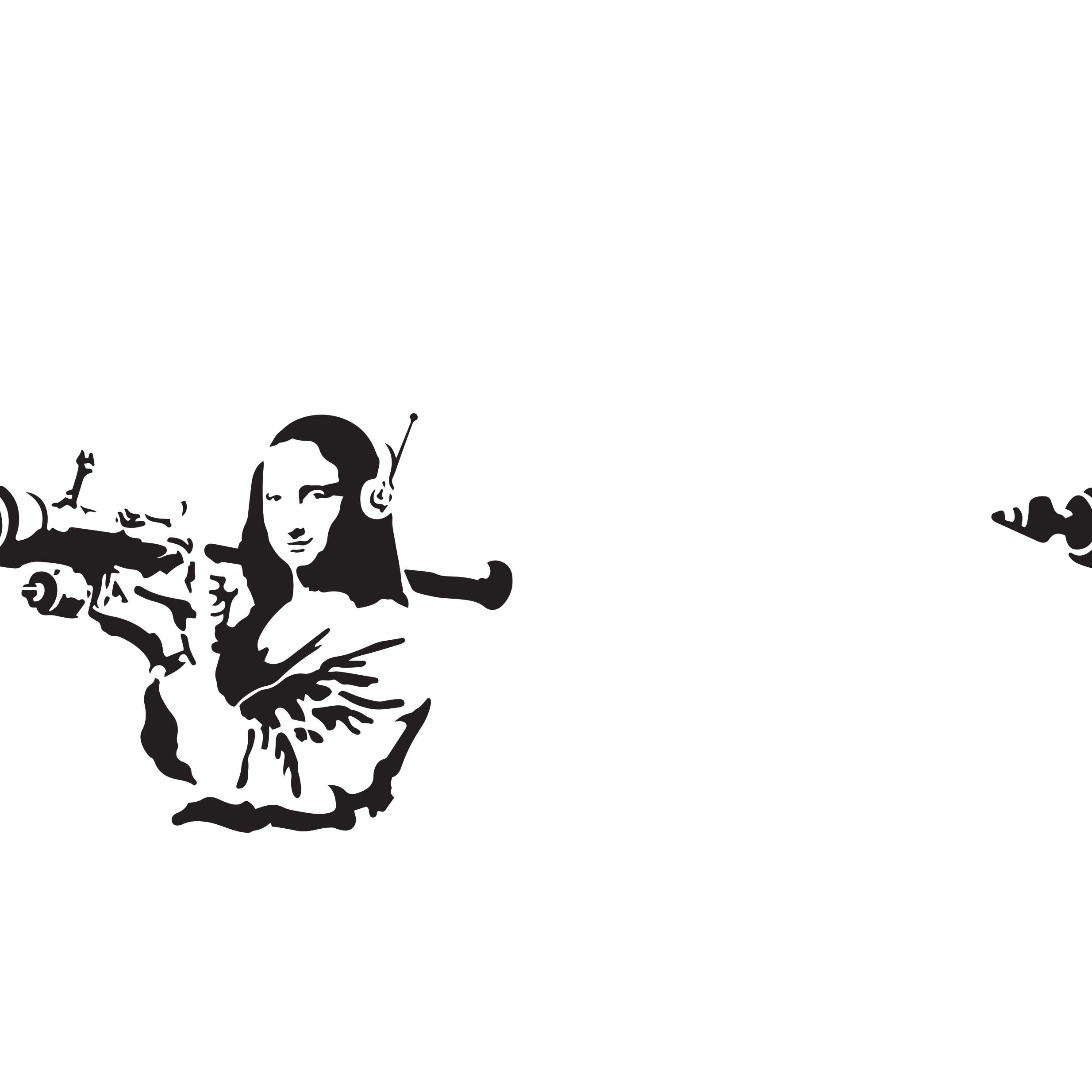 Klein Incycler Base Banksy Decal