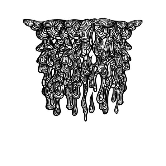 Standard Honeycomb Base Drippy Decal