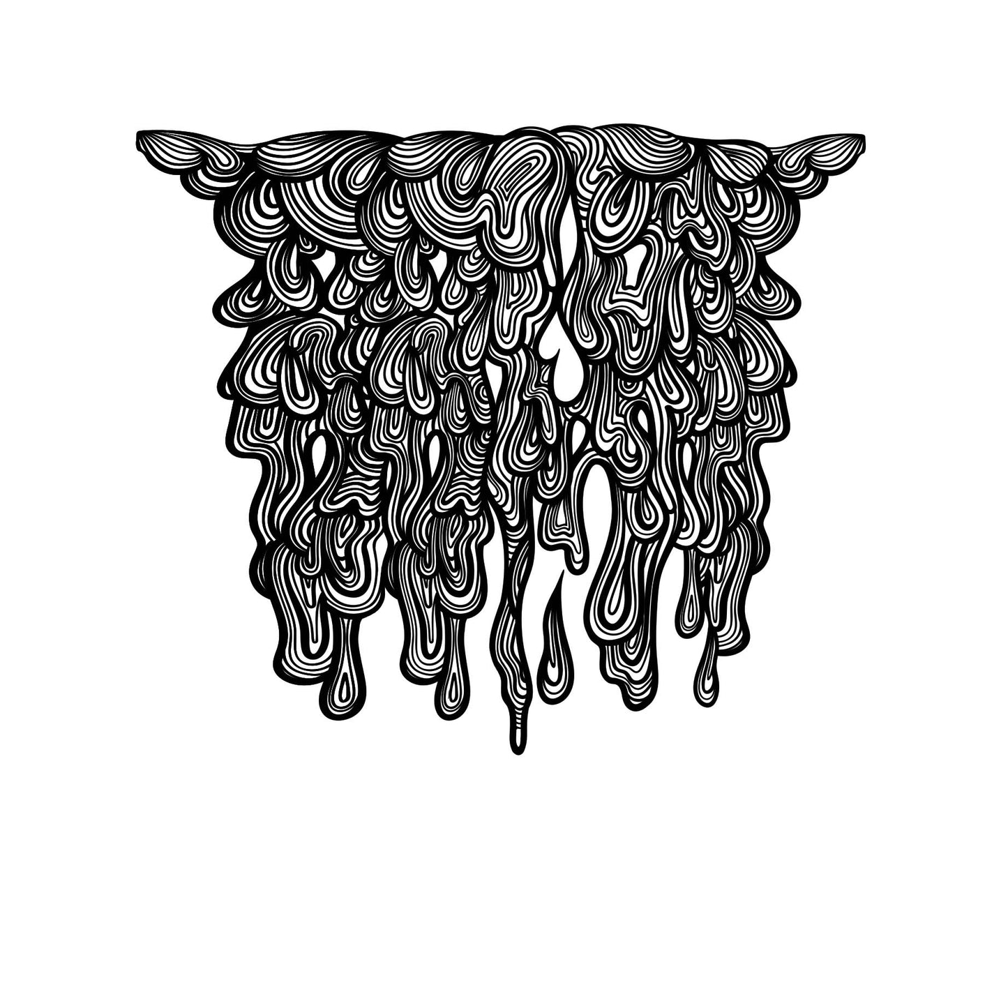 Standard Mouthpiece Drippy Decal