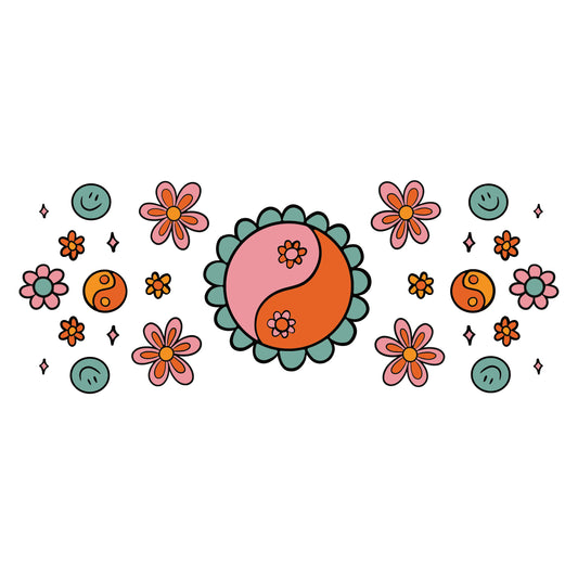 Big Perc Flower Power Decal