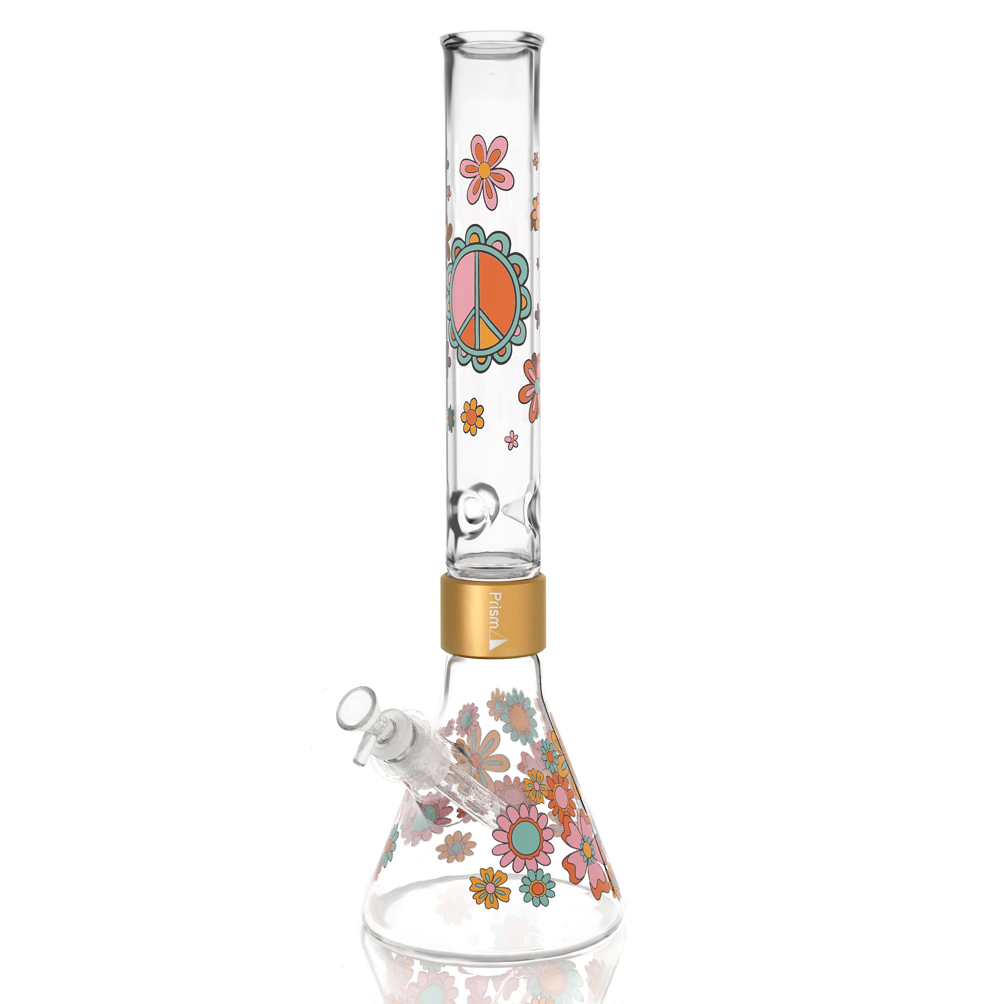 Flower Power Tall Beaker