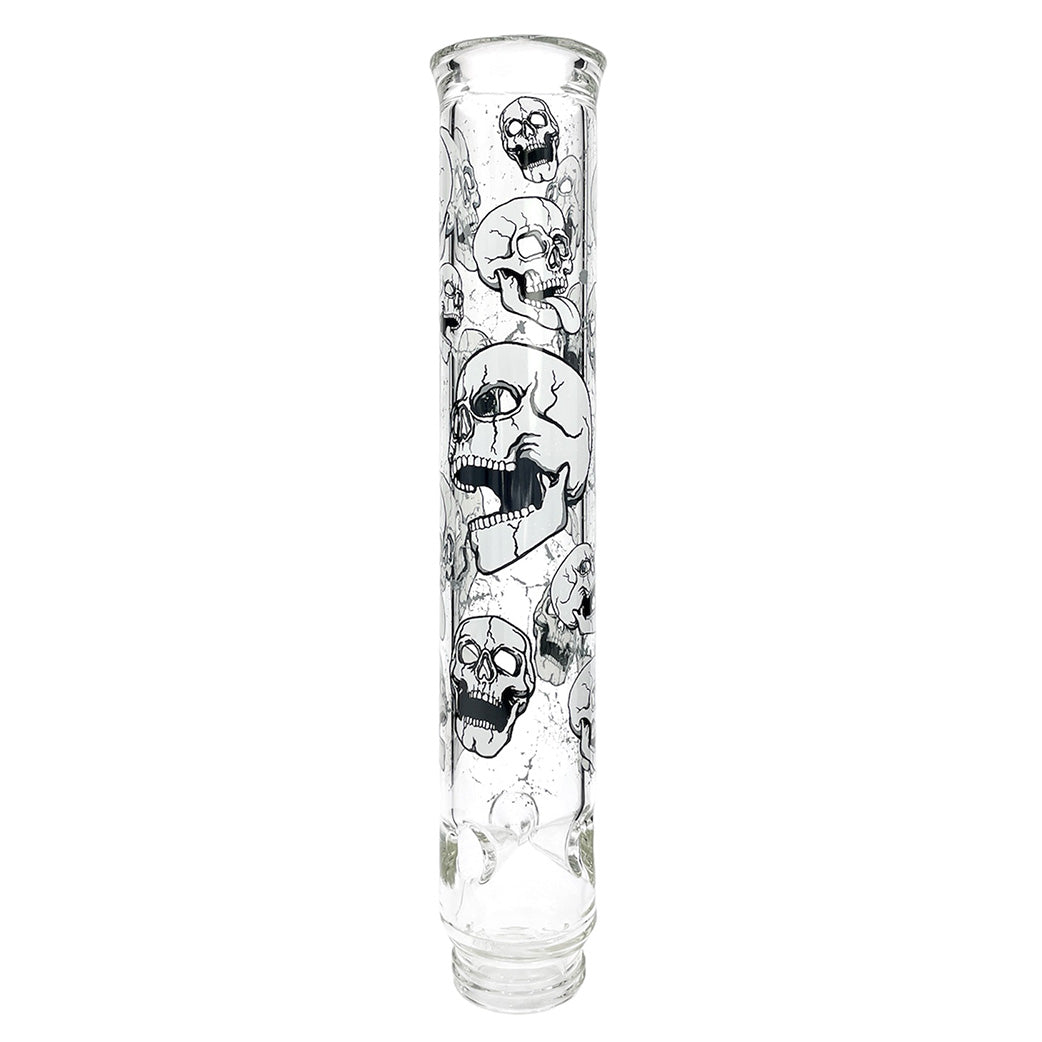 Skull Tall Mouthpiece, front view