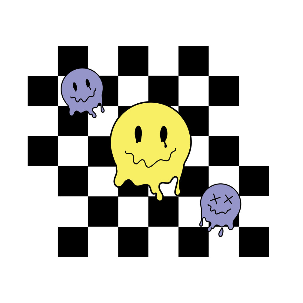 Standard Honeycomb Base Smile Decal