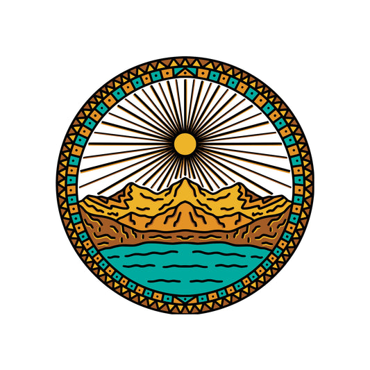 Standard Honeycomb Base Desert Dream'n Decal