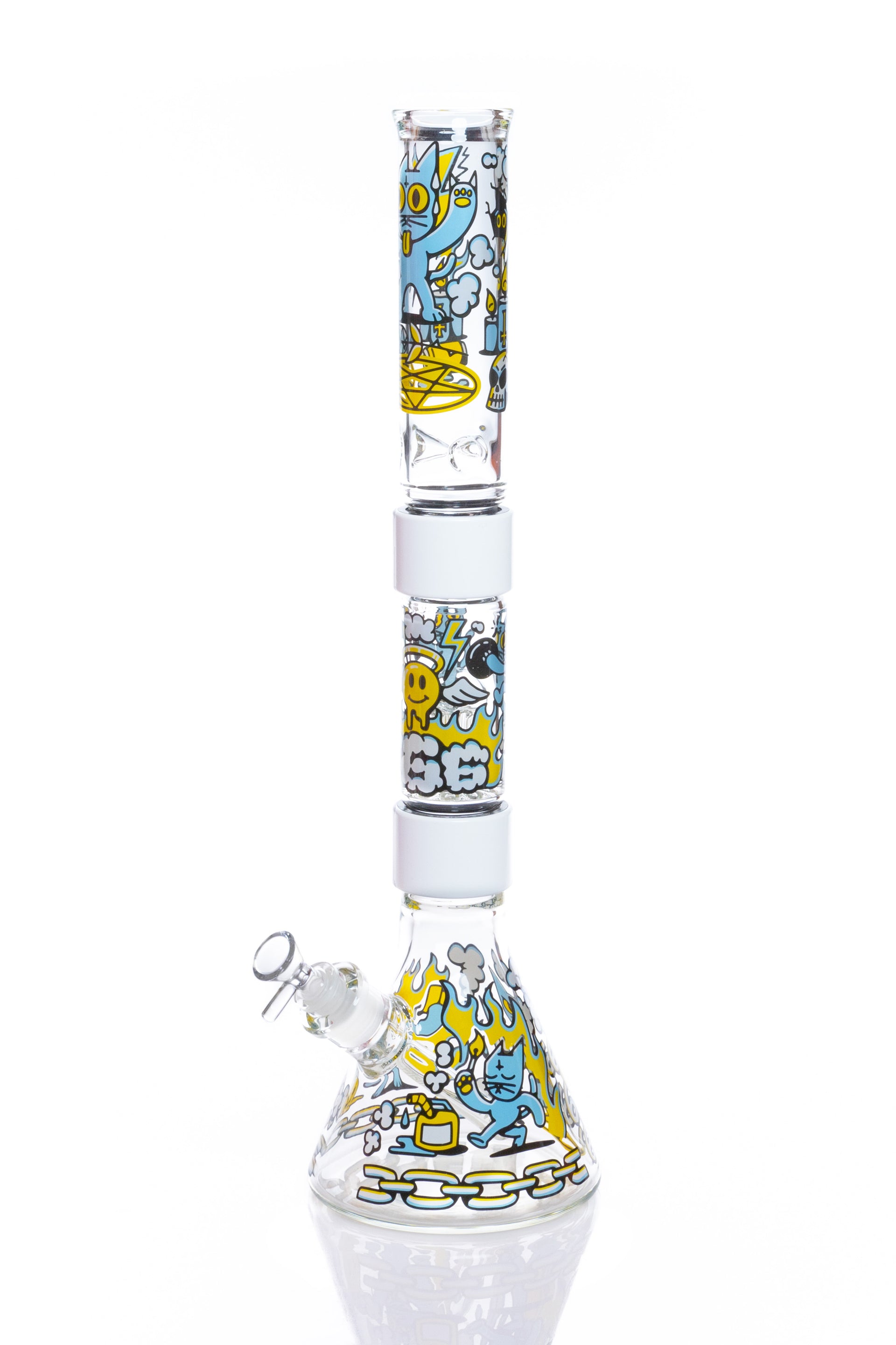 The 666 Cat Beaker Double Stack