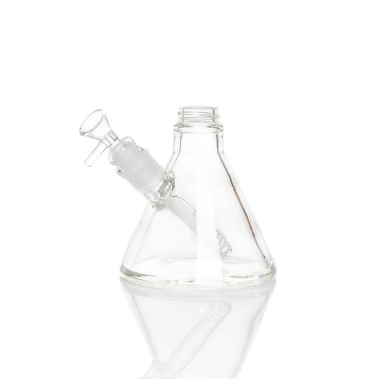 Halo Just Glass - clear glass, three-quarter view