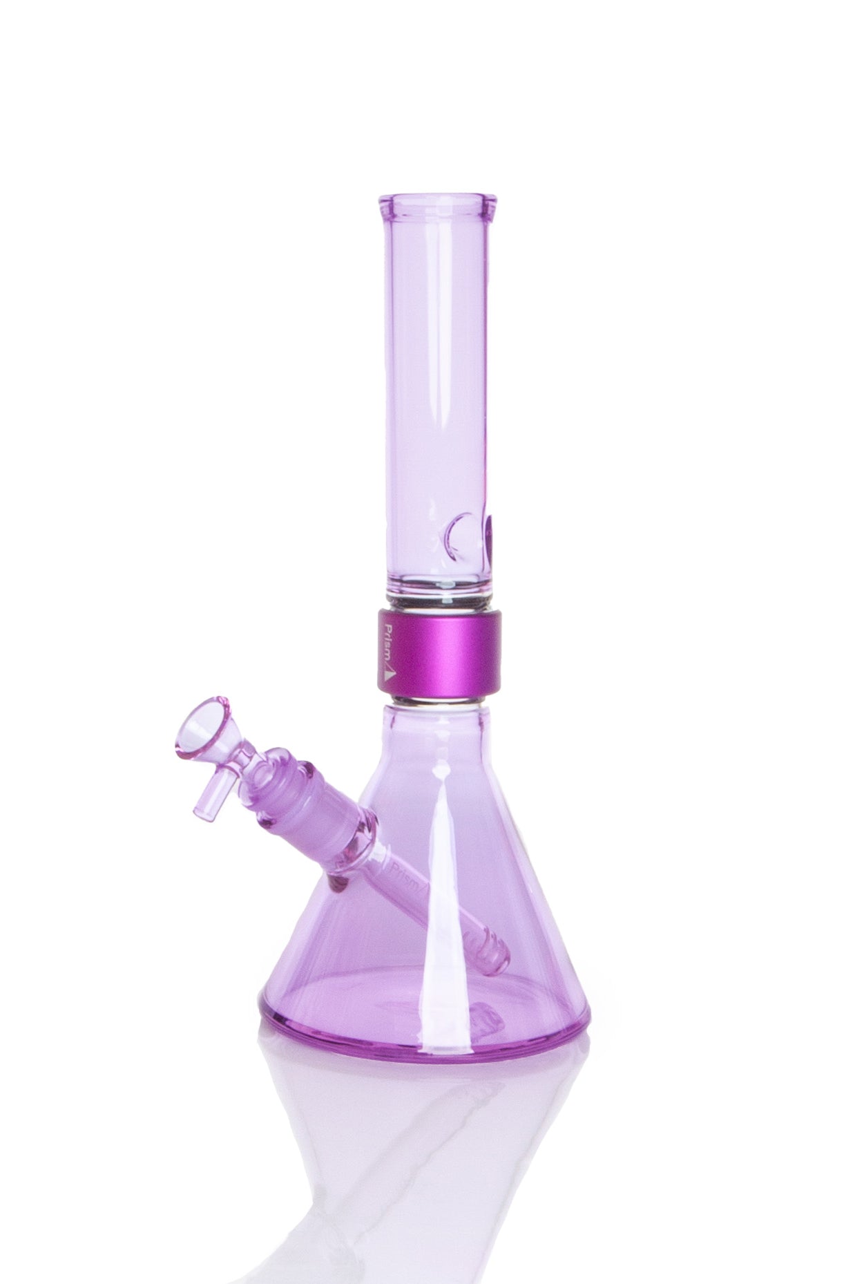 MINI Monochrome Standard Beaker - grape jolly glass, three-quarter view