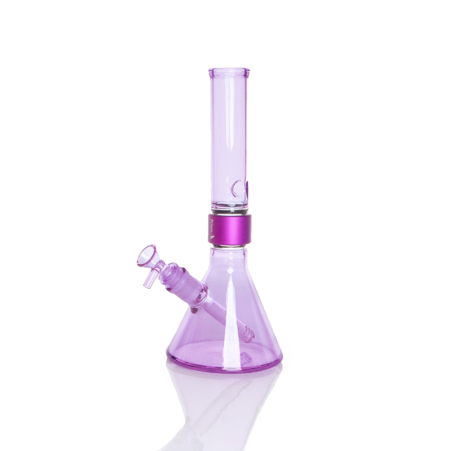 MINI Monochrome Standard Beaker - grape jolly glass, three-quarter view