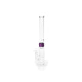 MINI Tall Honeycomb - purple glass, three-quarter view
