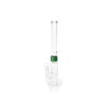 MINI Tall Honeycomb - green glass, three-quarter view