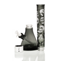 Etched SKULLIANCE Midnight Beaker