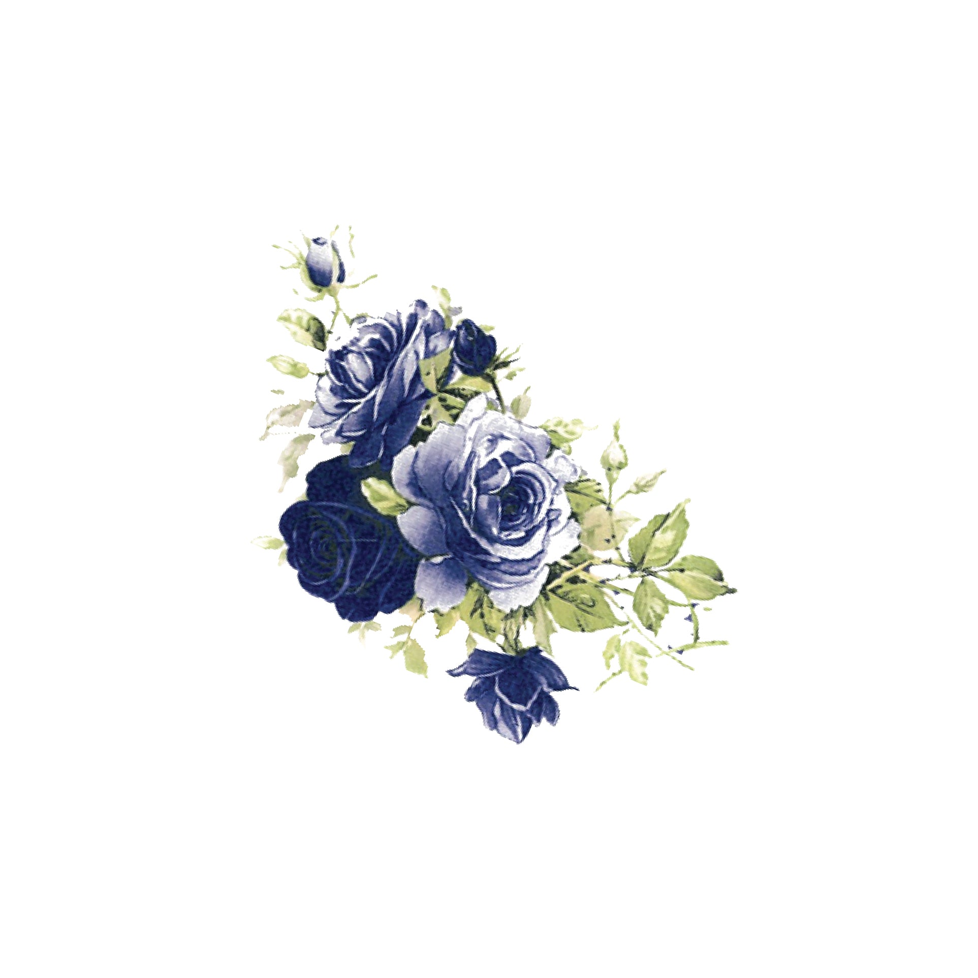 Standard Perc Moonlight Rose Decal