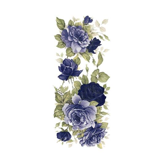 Tall Mouthpiece Moonlight Rose Decal