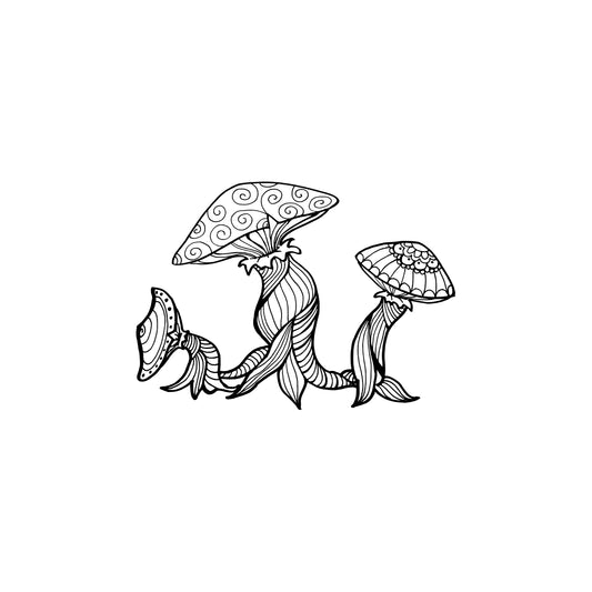 Big Perc Mushroom Decal