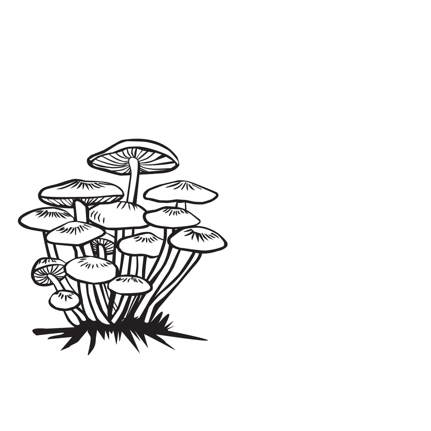 Klein Incycler Base Mushroom Decal