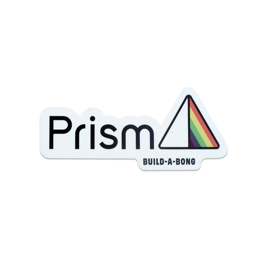 White Prism Sticker