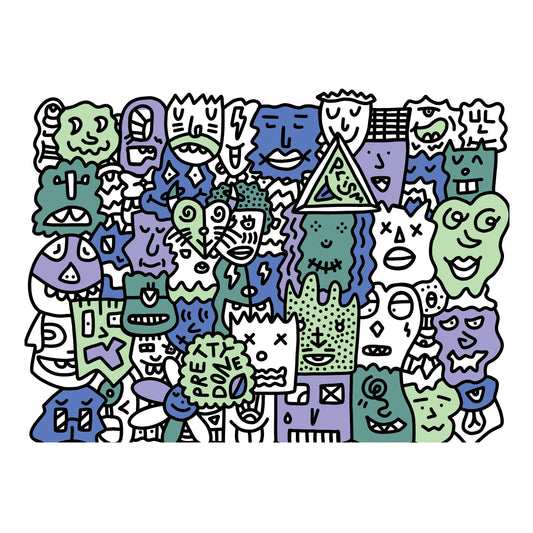 Big Honeycomb Base Pretty Done Decal