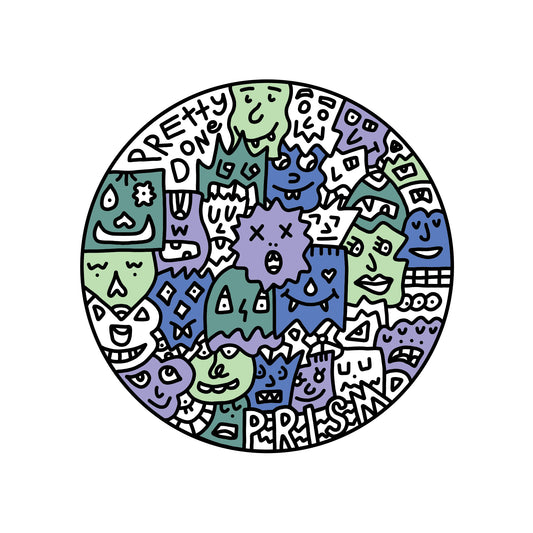 Standard Honeycomb Base Pretty Done Decal