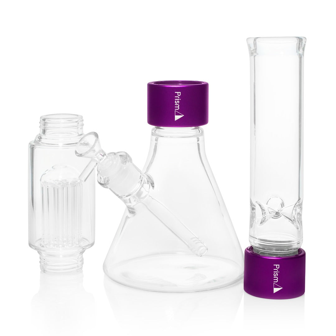 Beaker Double Stack Black