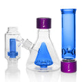 Prism Water Pipes | PERCOLATED BEAKER DOUBLE STACK