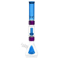 Prism Water Pipes | PERCOLATED BEAKER DOUBLE STACK