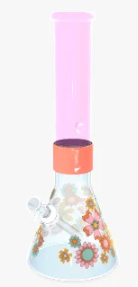 Standard Flower Power Beaker Single Stack