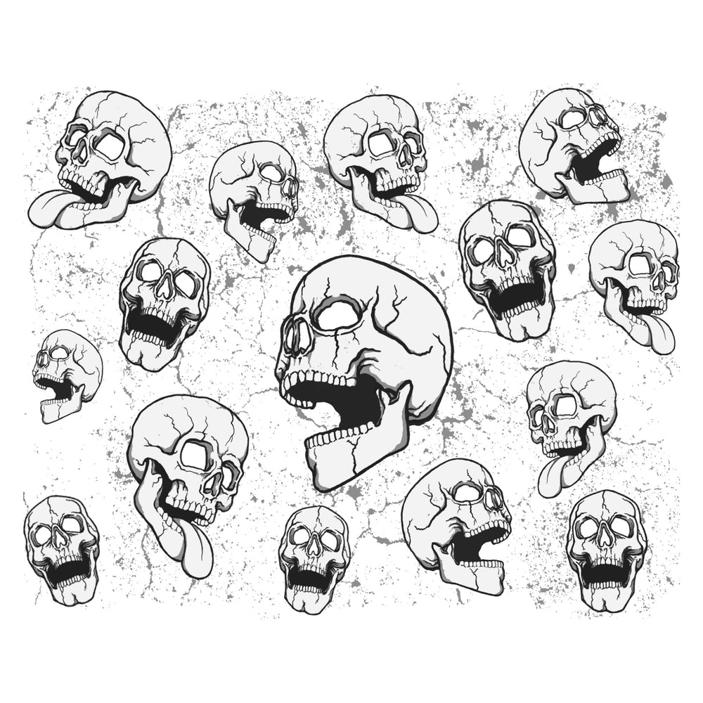 Standard Mouthpiece Skull Decal