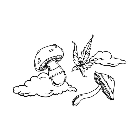 Standard Perc Sky High Decal