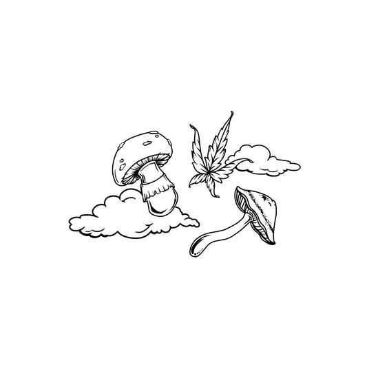 Big Perc Sky High Decal