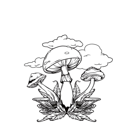 Standard Honeycomb Base Sky High Decal