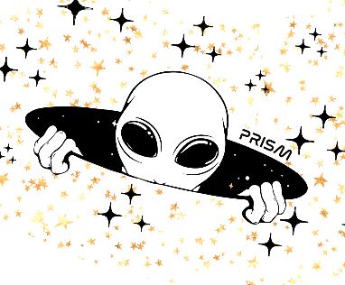 Beaker Spaced Out Decal