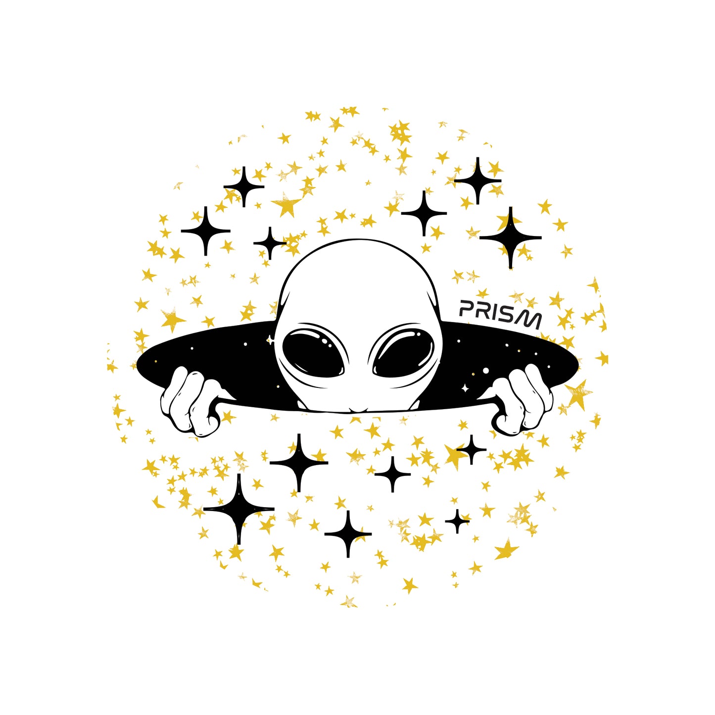 Standard Honeycomb Base Spaced Out Decal