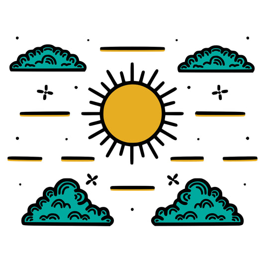 Standard Mouthpiece Desert Dream'n Decal