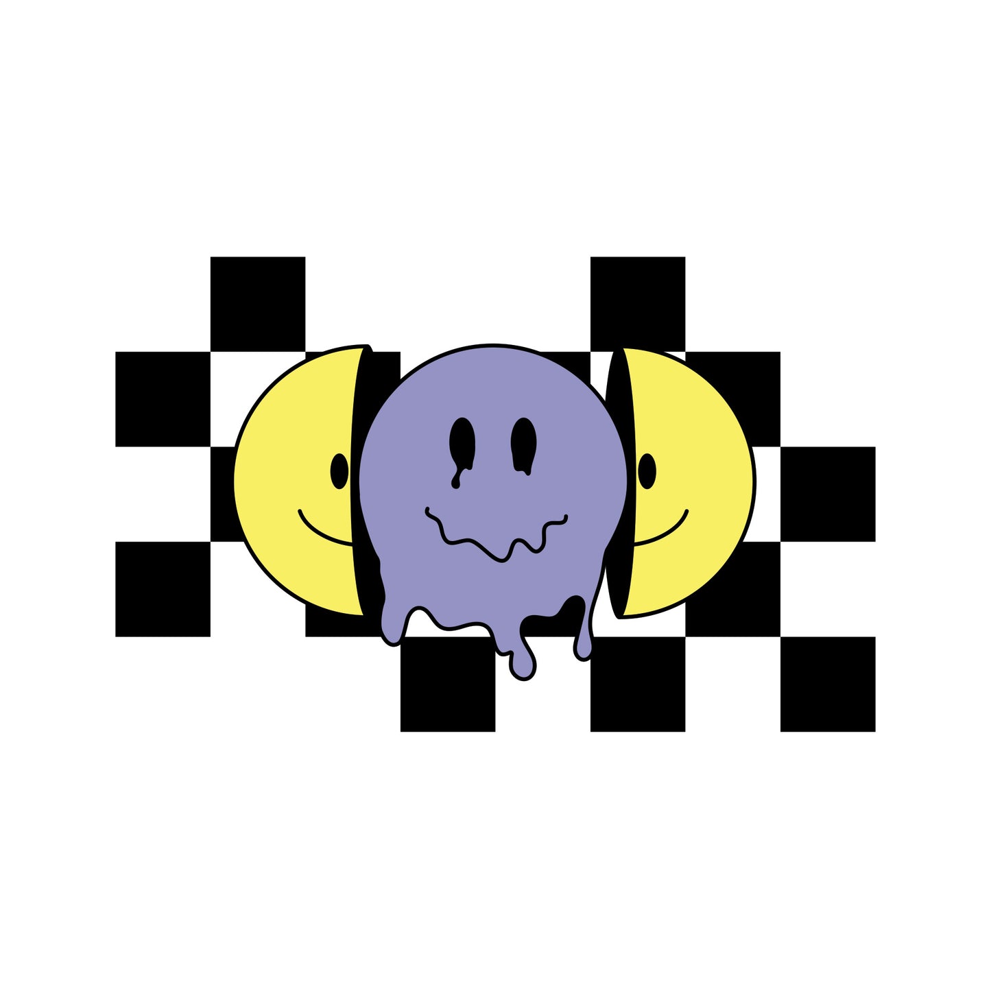 Standard Perc Smile Decal