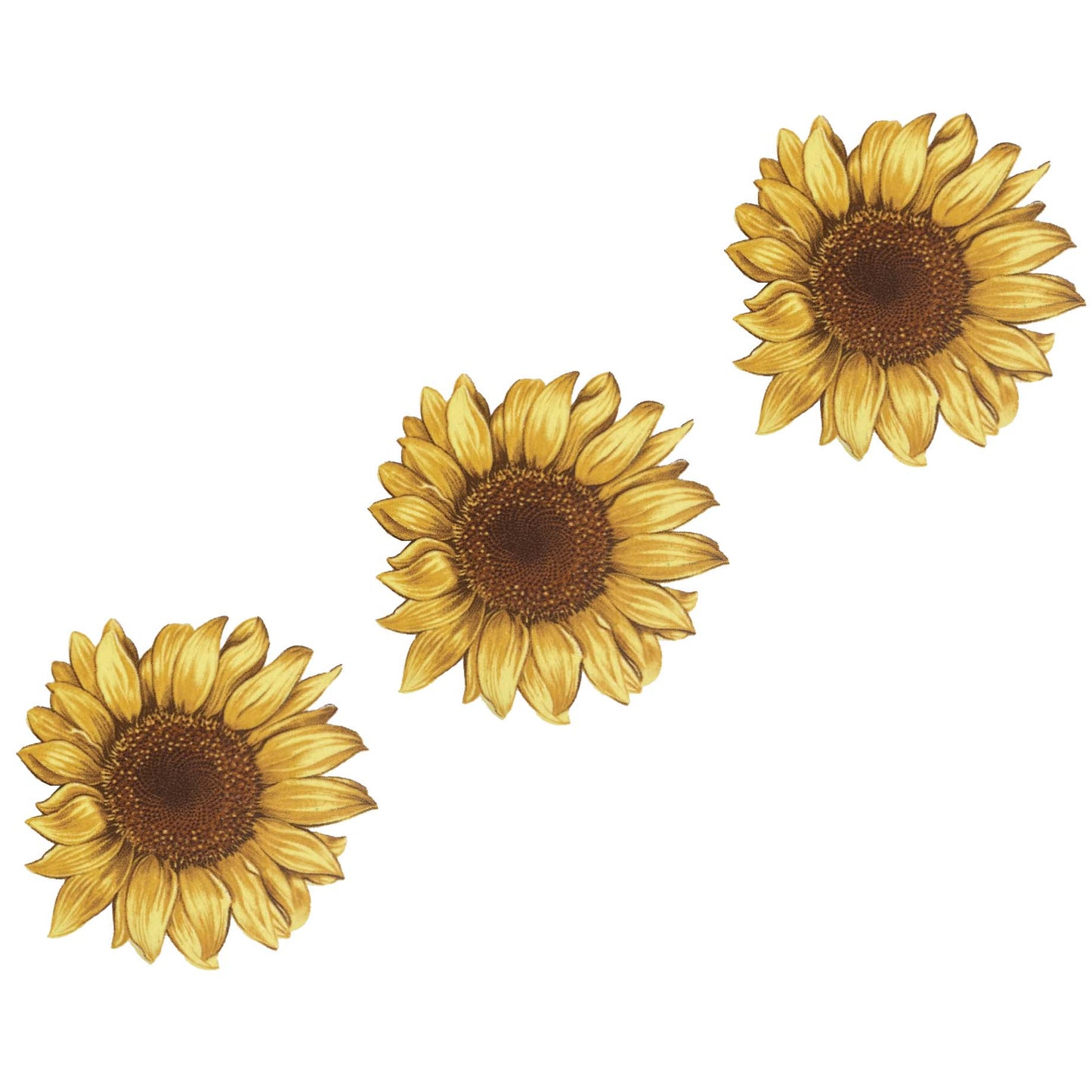 Standard Mouthpiece Sunflower Decal