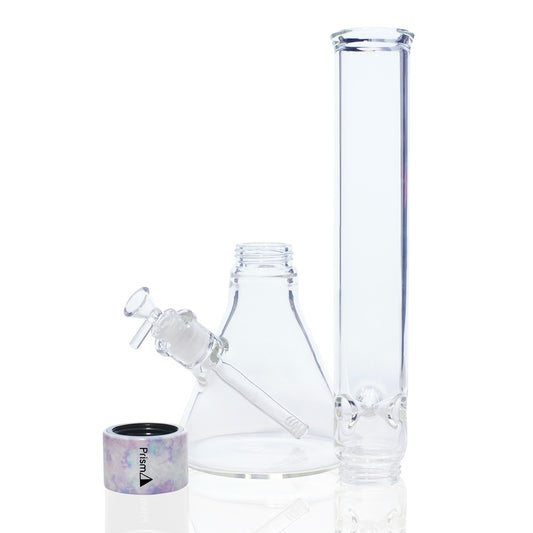 Tall Beaker Single Stack Tie Dye