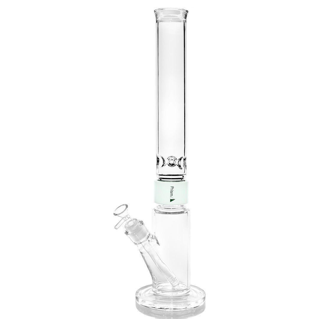 Tall Straight Tube Single Stack Black