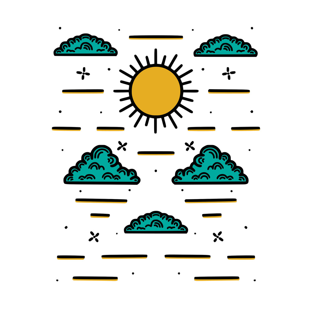Tall Mouthpiece Desert Dream'n Decal
