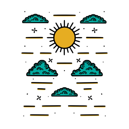 Tall Mouthpiece Desert Dream'n Decal