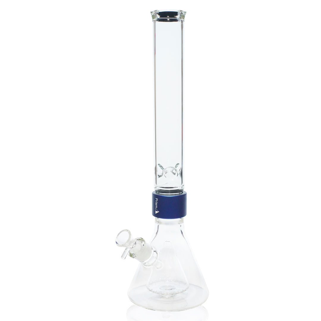 Tall Percolated Beaker Single Stack Clear Black